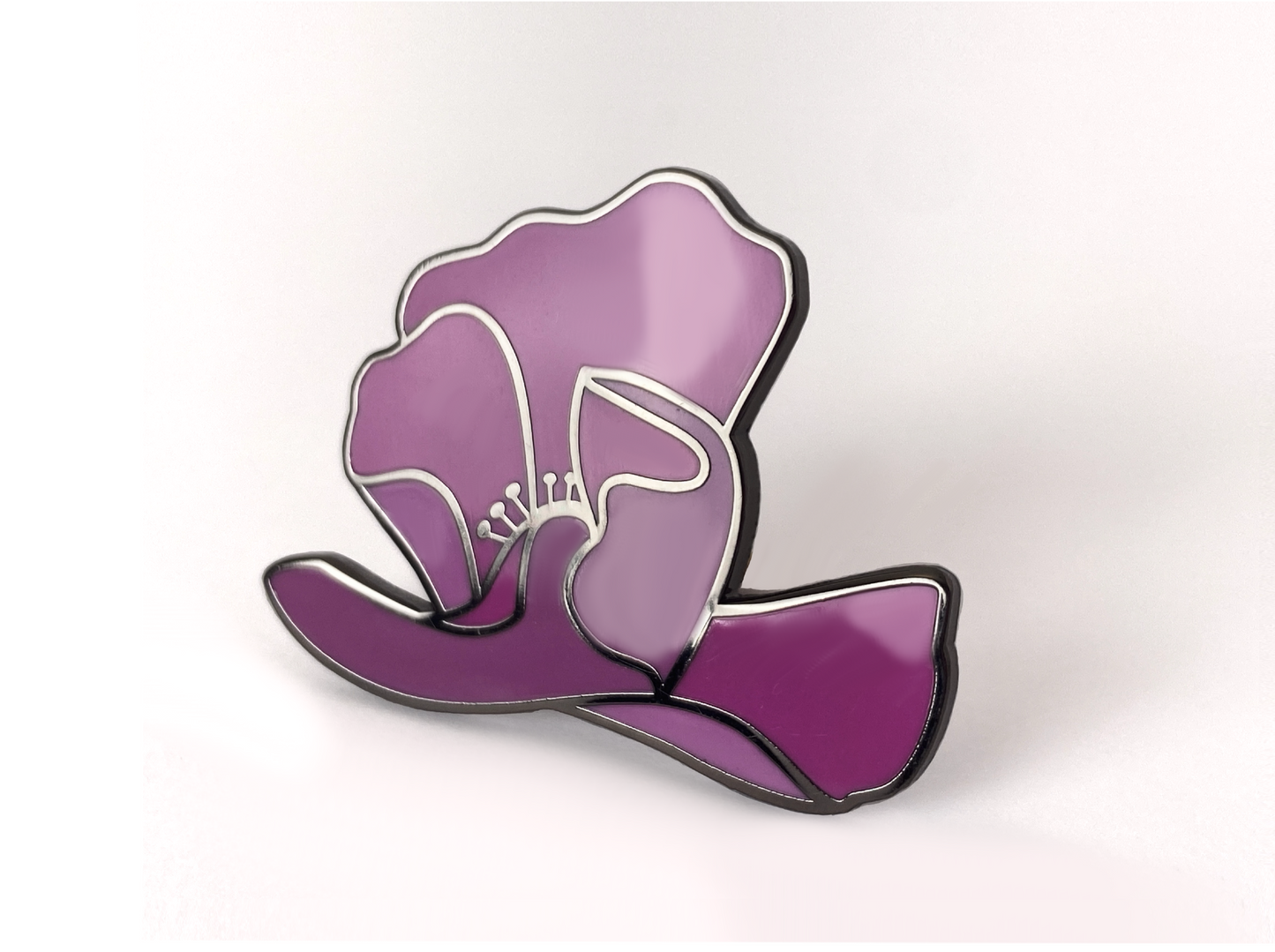 Beach Rose Pin